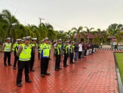 Jelang Pergantian Tahun, Polres Mukomuko Gelar Apel Pengamanan