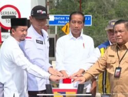 Presiden Jokowi Optimistis Tol Bangkinang-Koto Kampar Mudahkan Akses Masyarakat